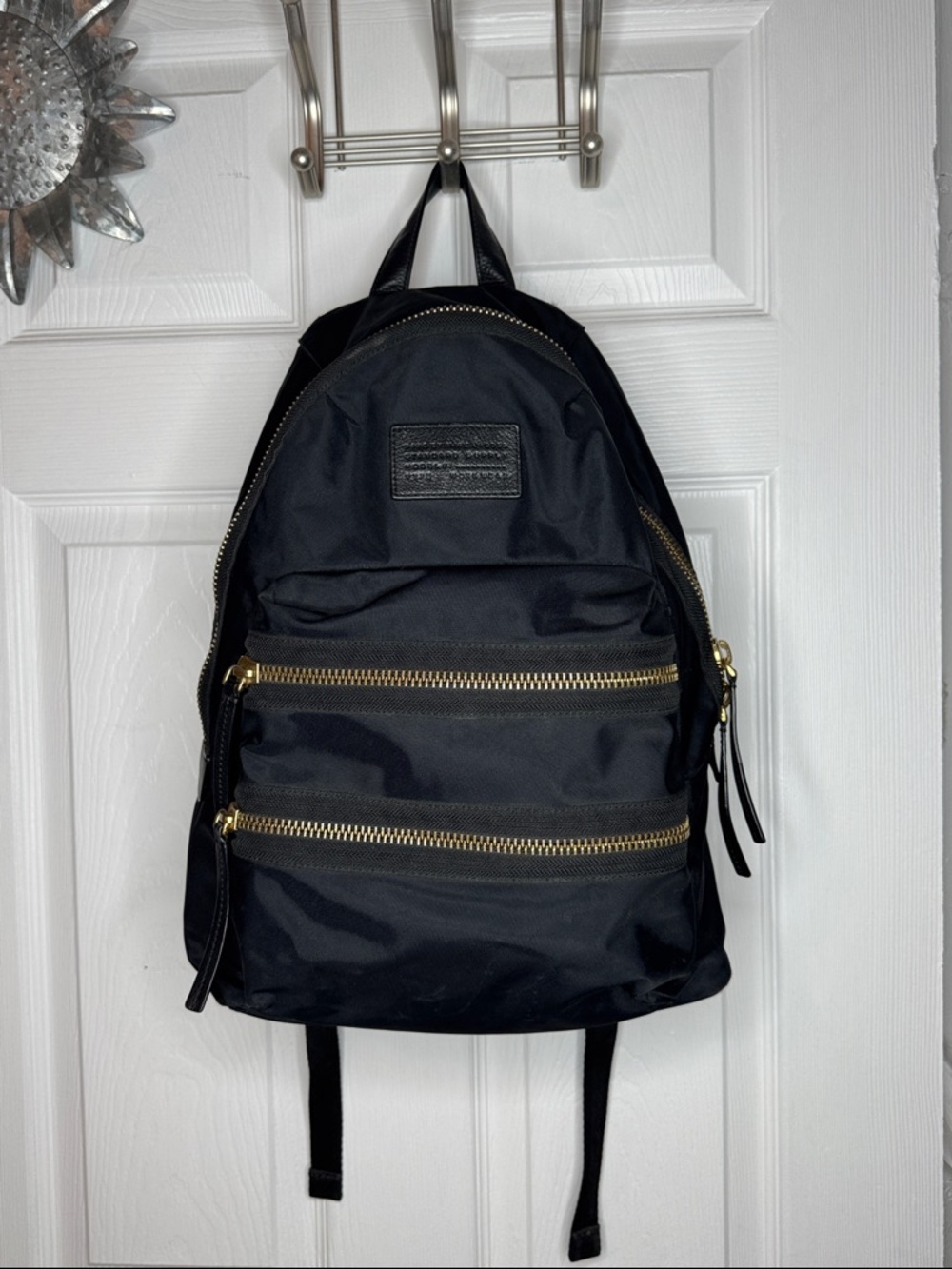 Marc By Marc Jacob’s Domo Arigato Packrat Black Backpack. Excellent condition